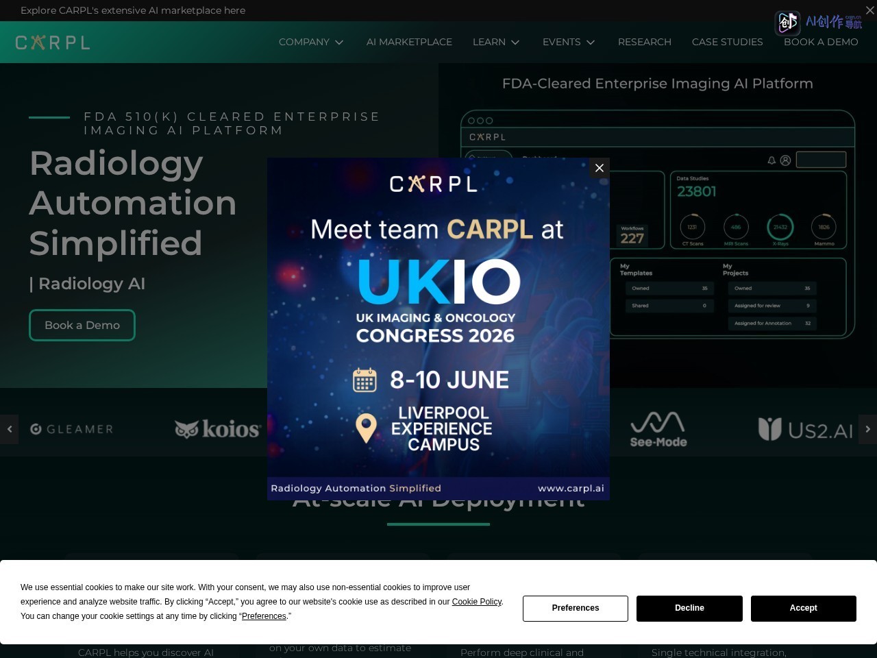 CARPL.ai 网站截图