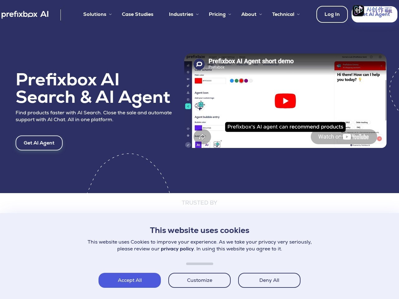 Prefixbox 网站截图