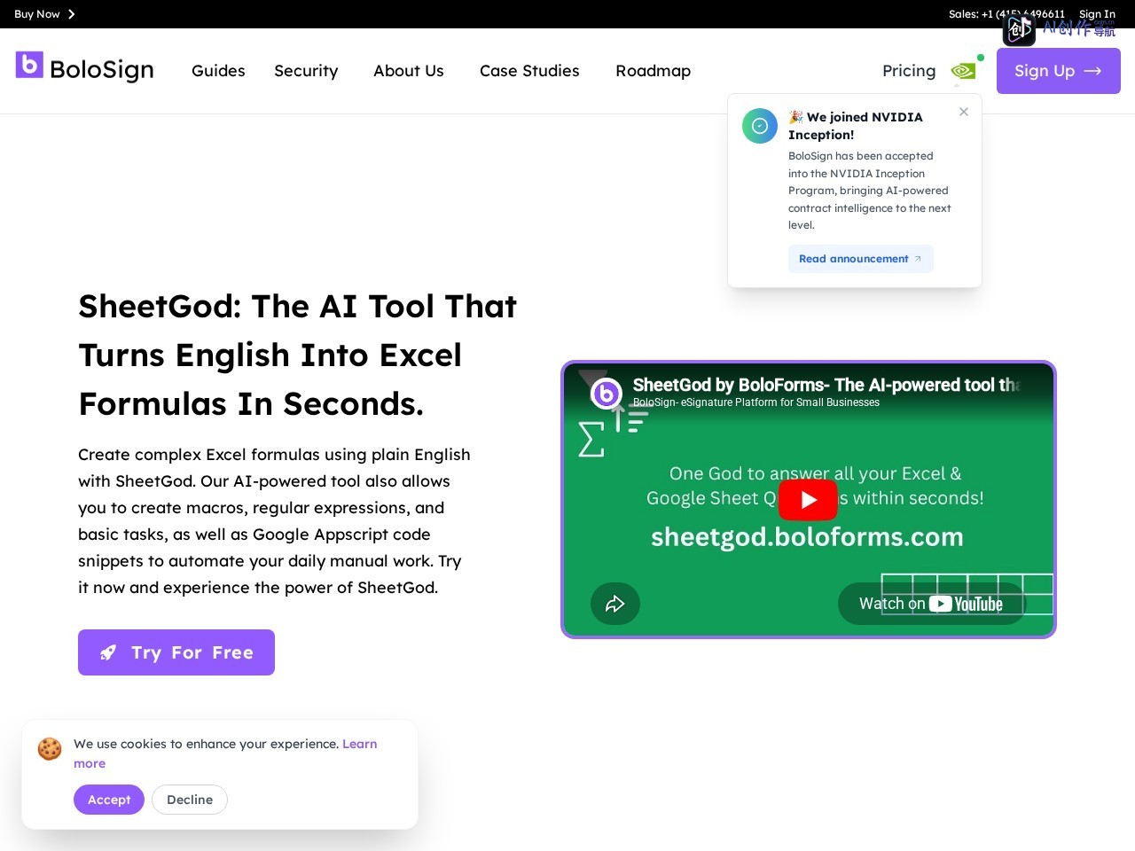 SheetGod 网站截图