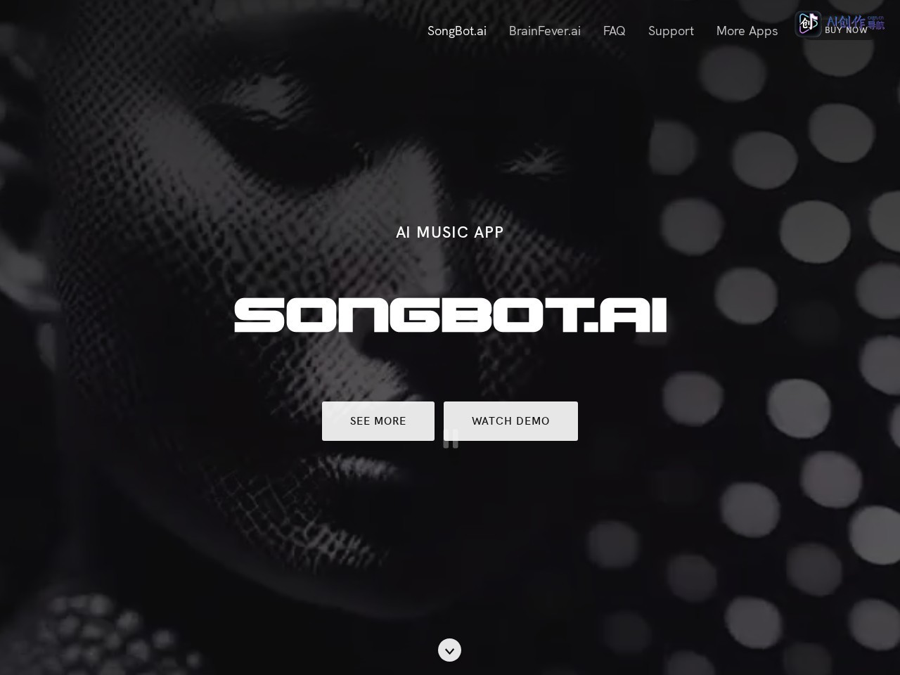 SongBot 网站截图