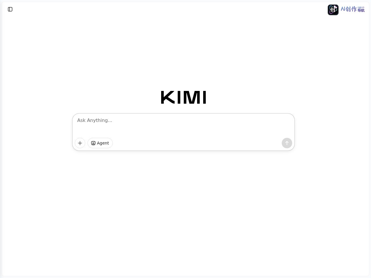 Kimi AI 网站截图