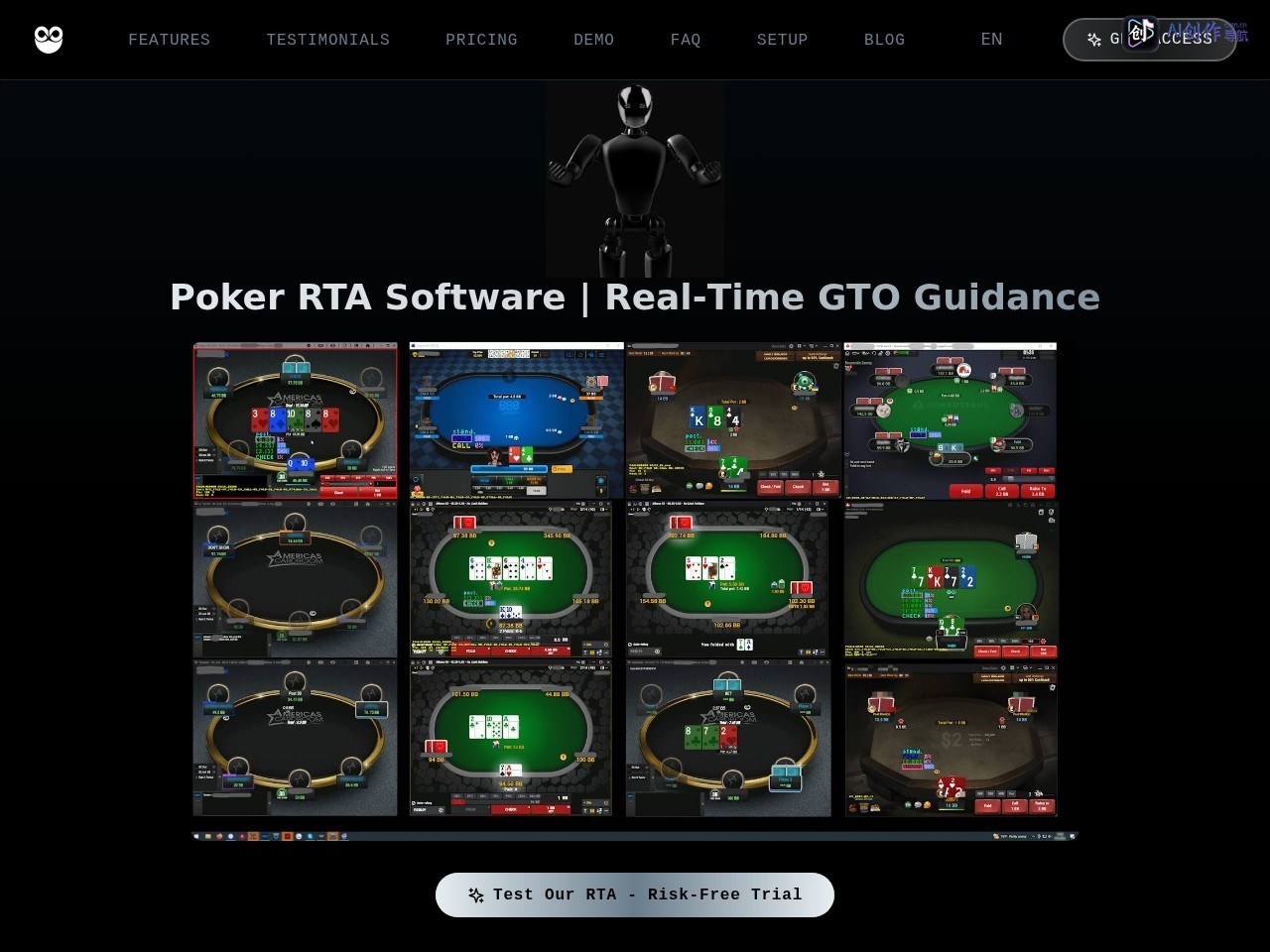 Poker RTA 网站截图