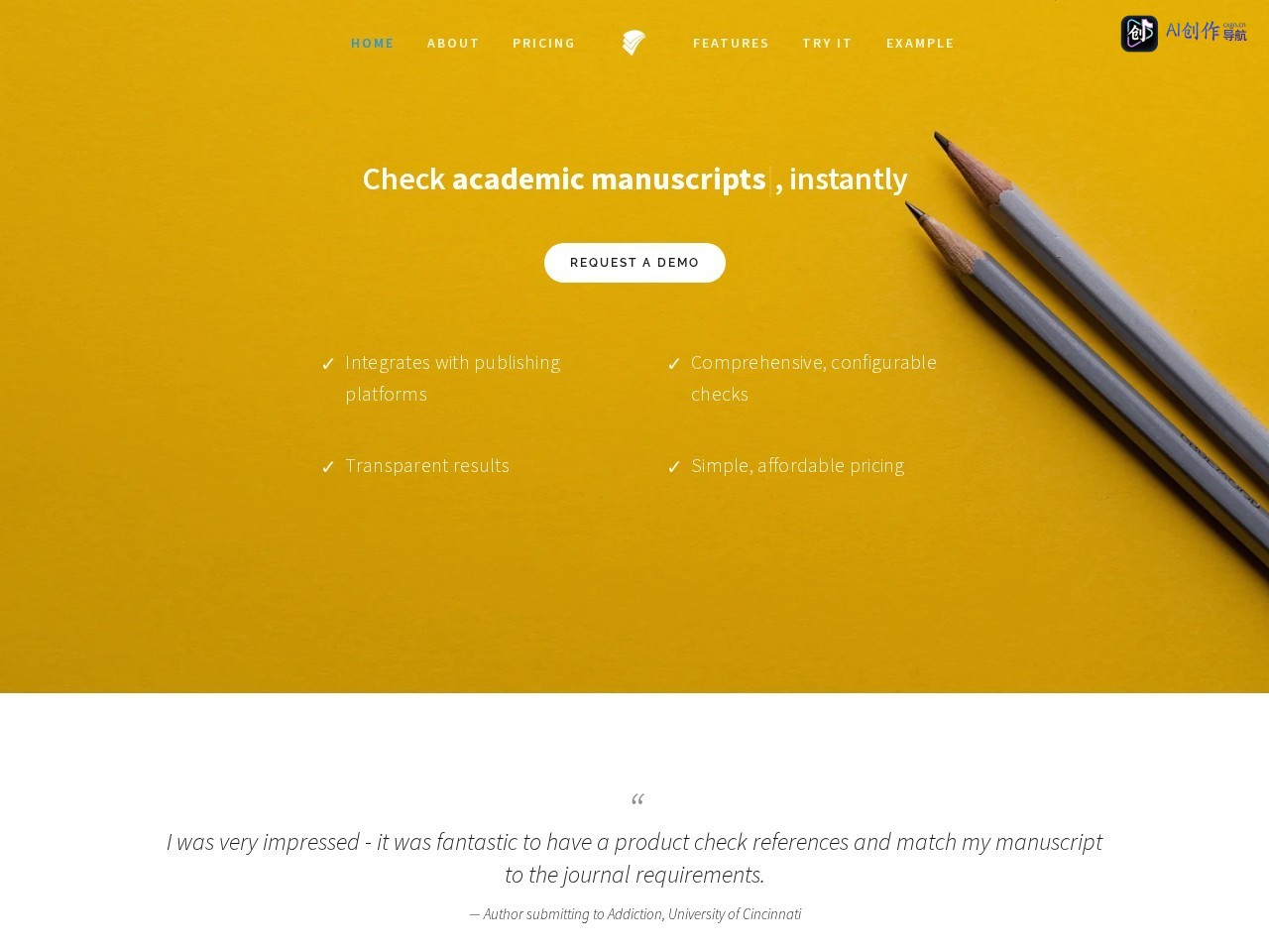Penelope.ai 网站截图