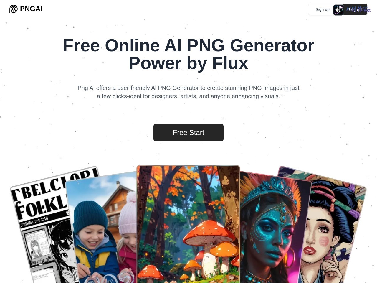 PNG AI 网站截图