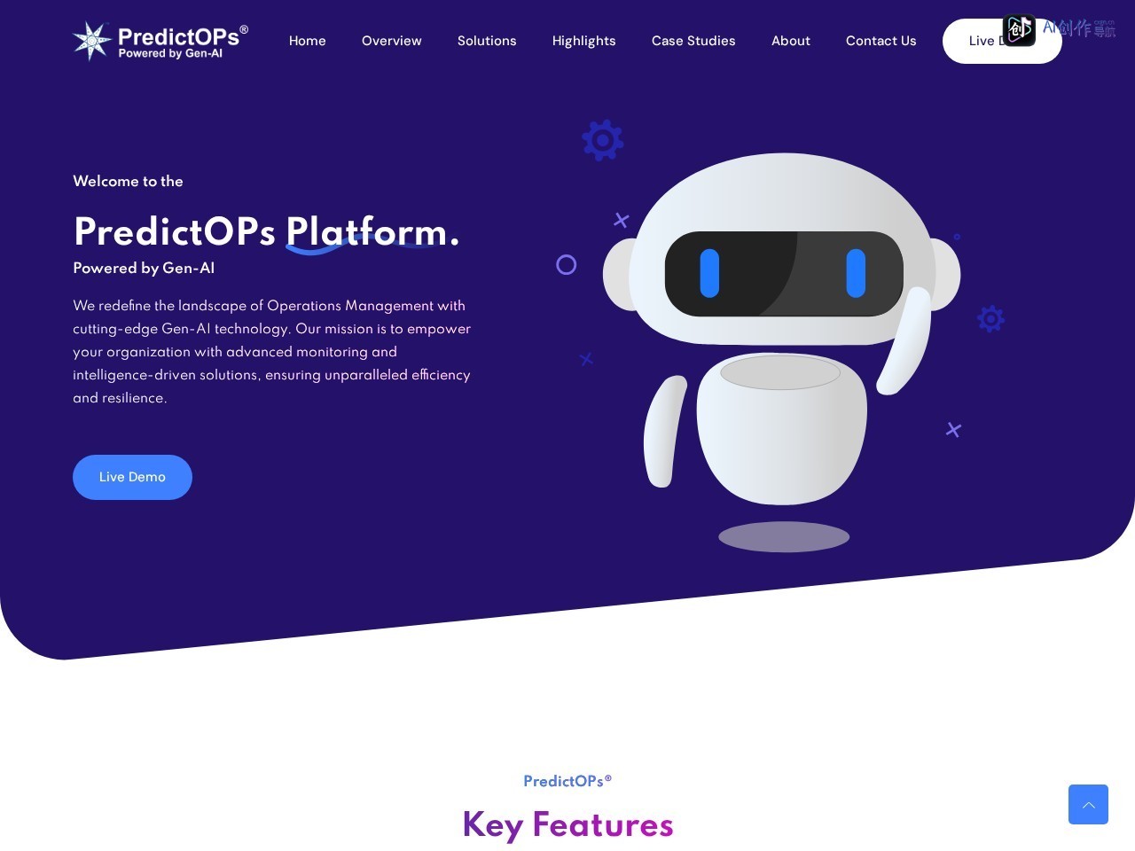 PredictOPs 网站截图