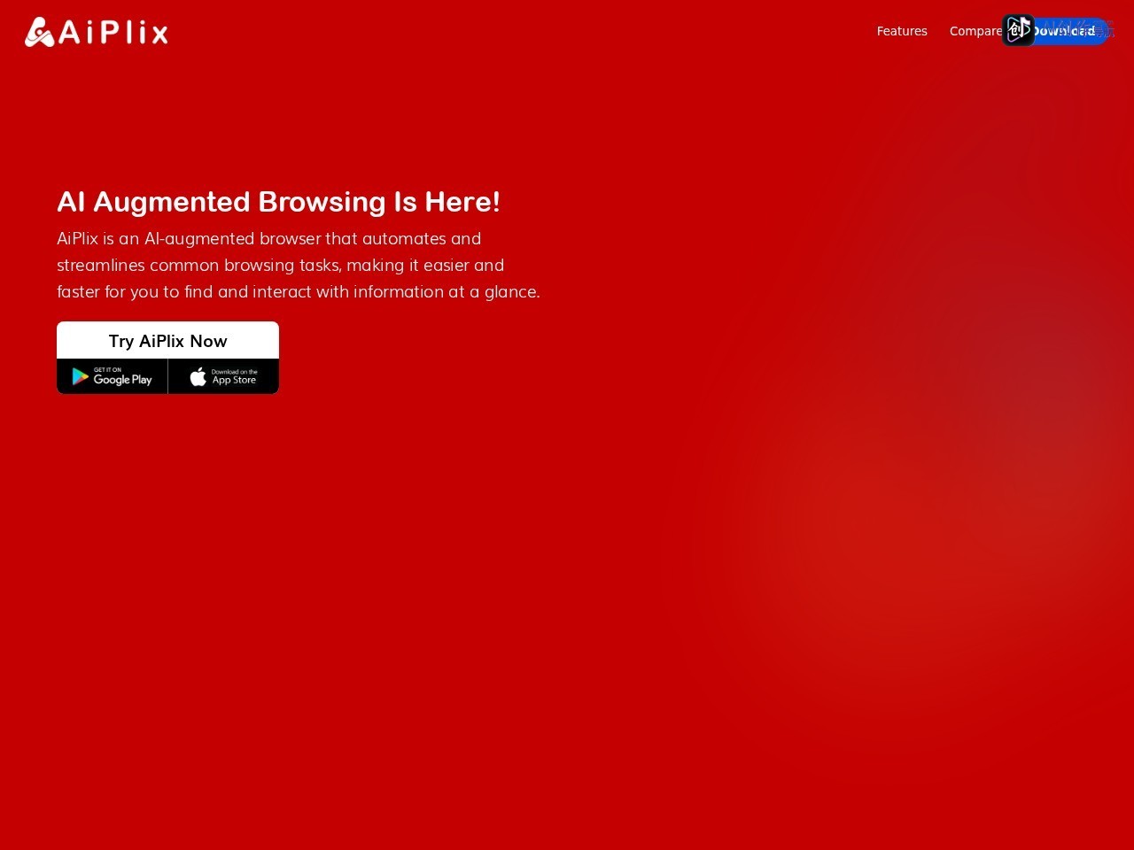 AiPlix 网站截图