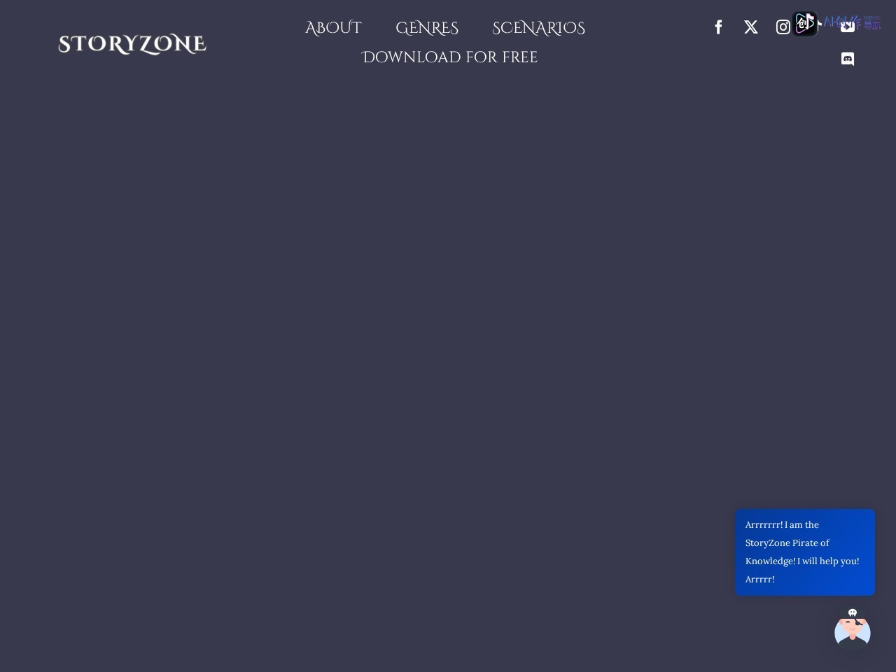 StoryZone 网站截图