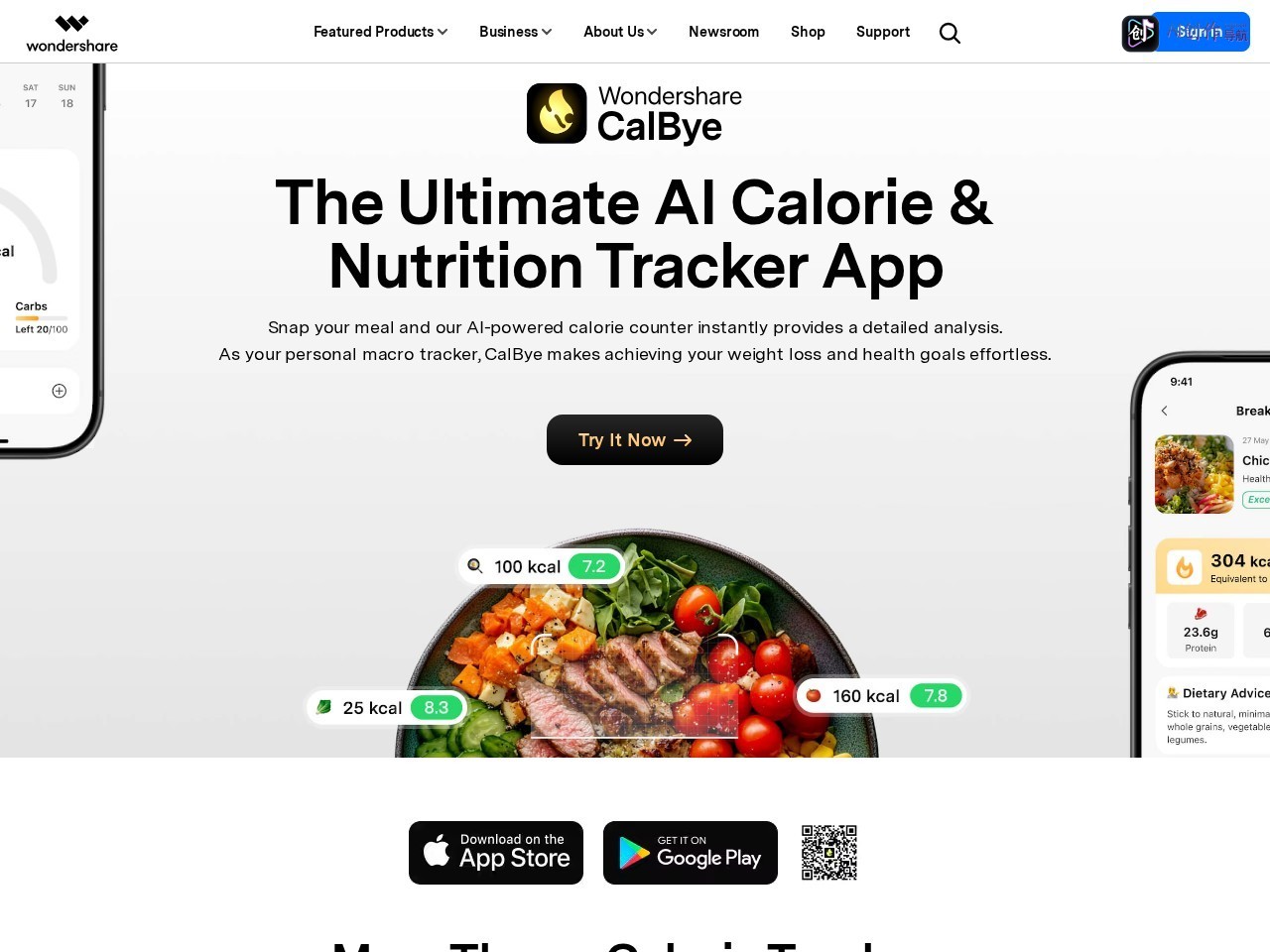 CalBye 网站截图
