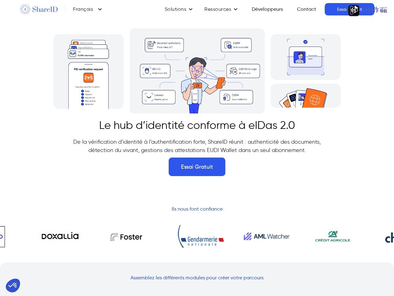 ShareID 网站截图