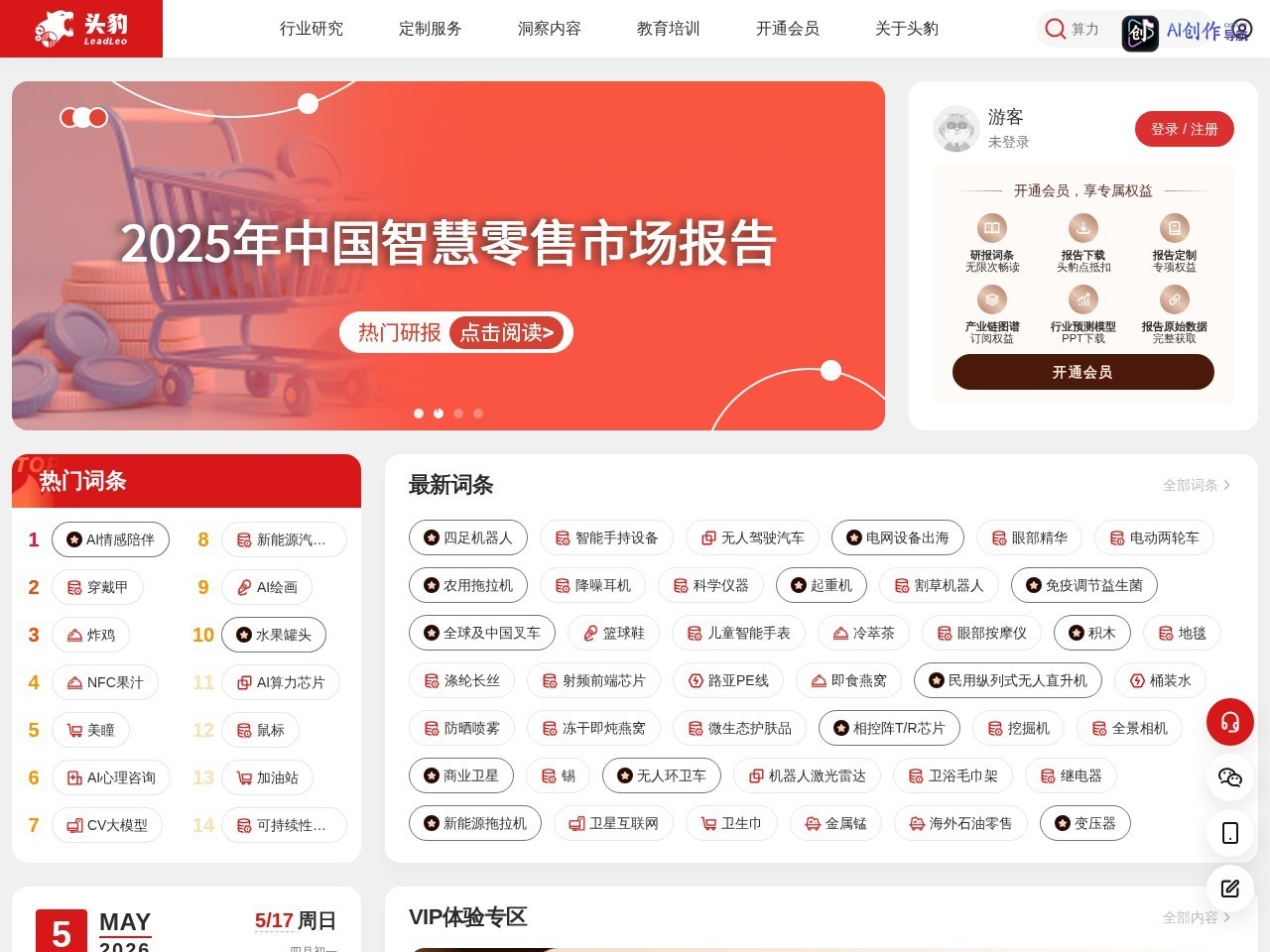 Leadleo 网站截图