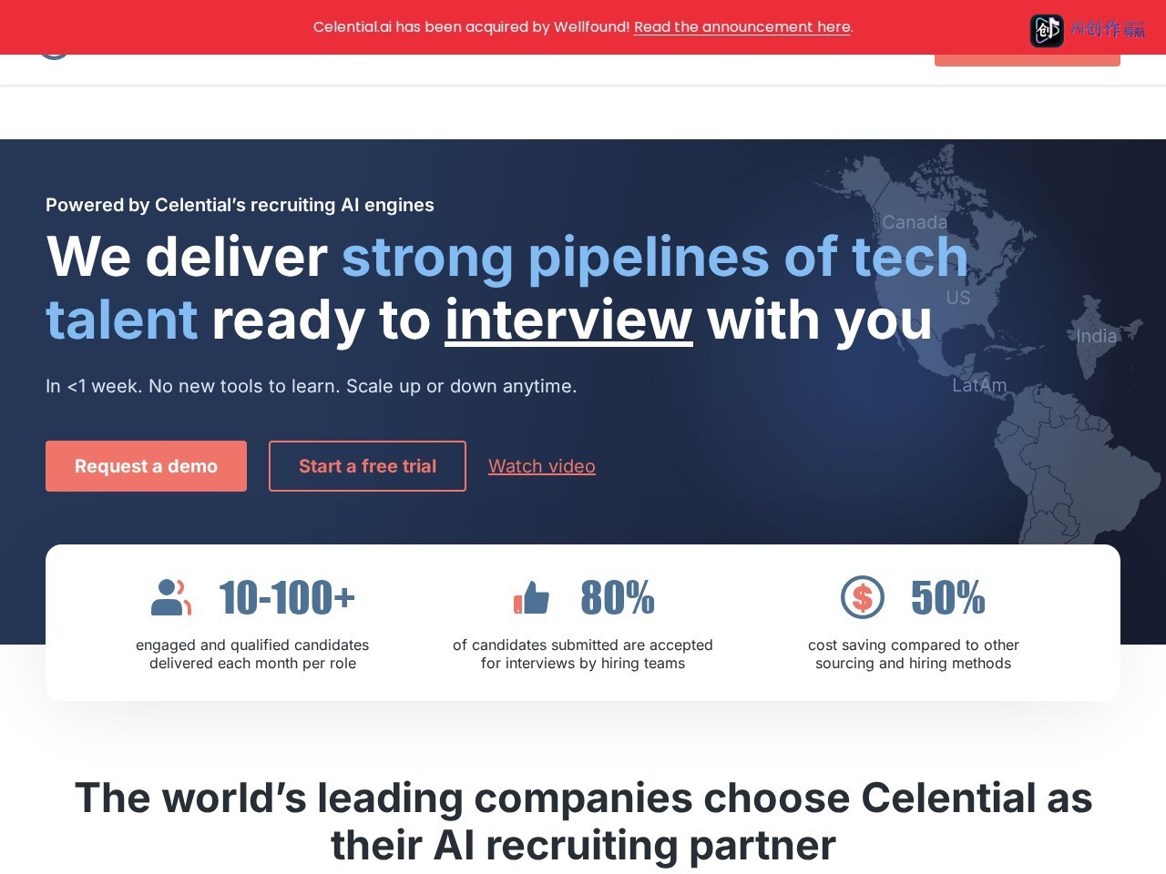 Celential.ai 网站截图