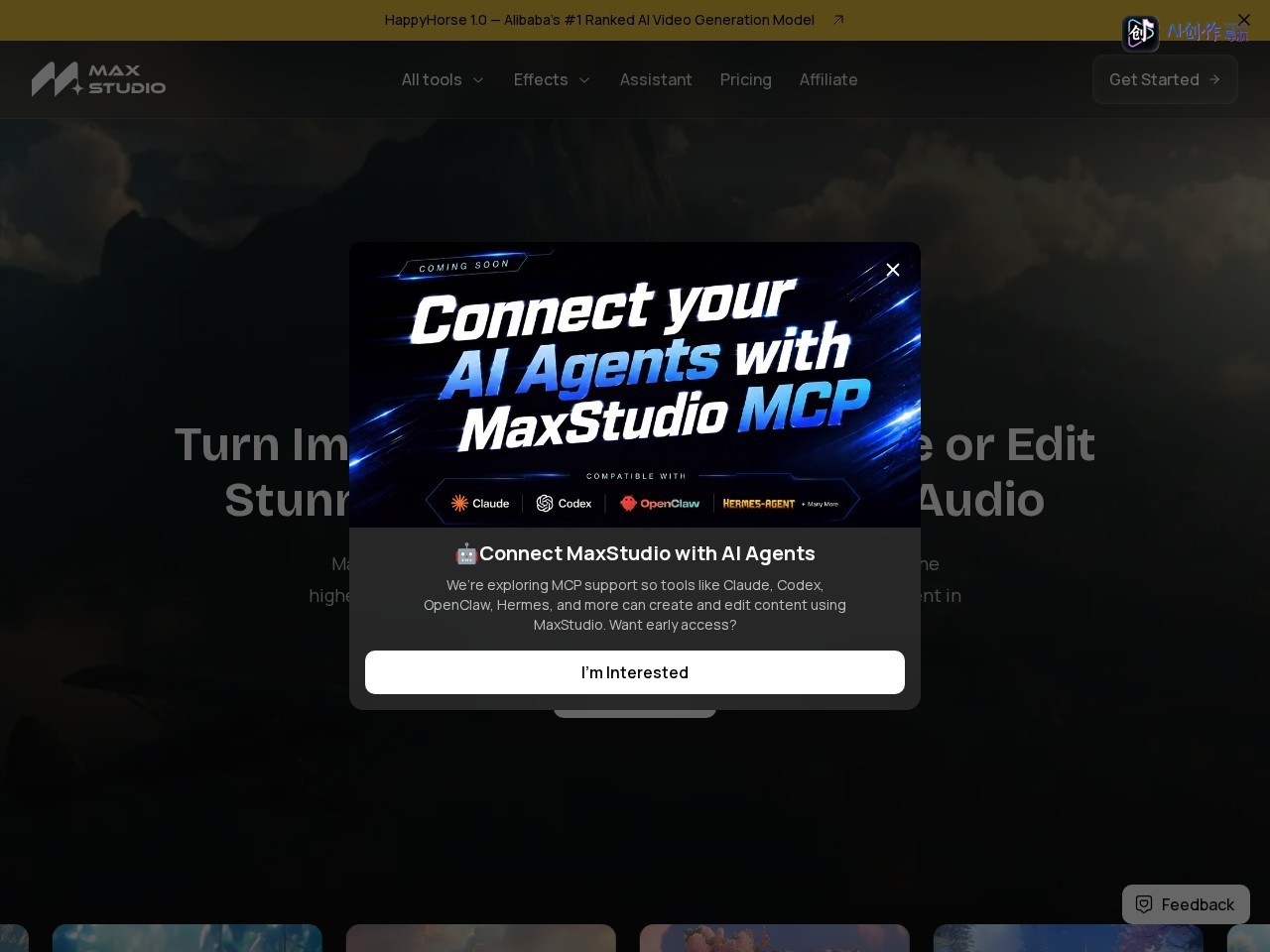 Max Studio 网站截图