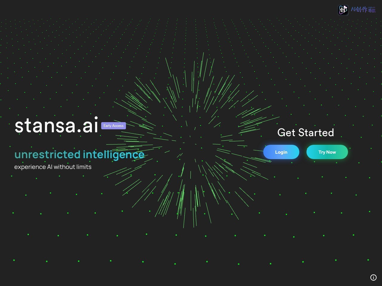 Stansa AI 网站截图