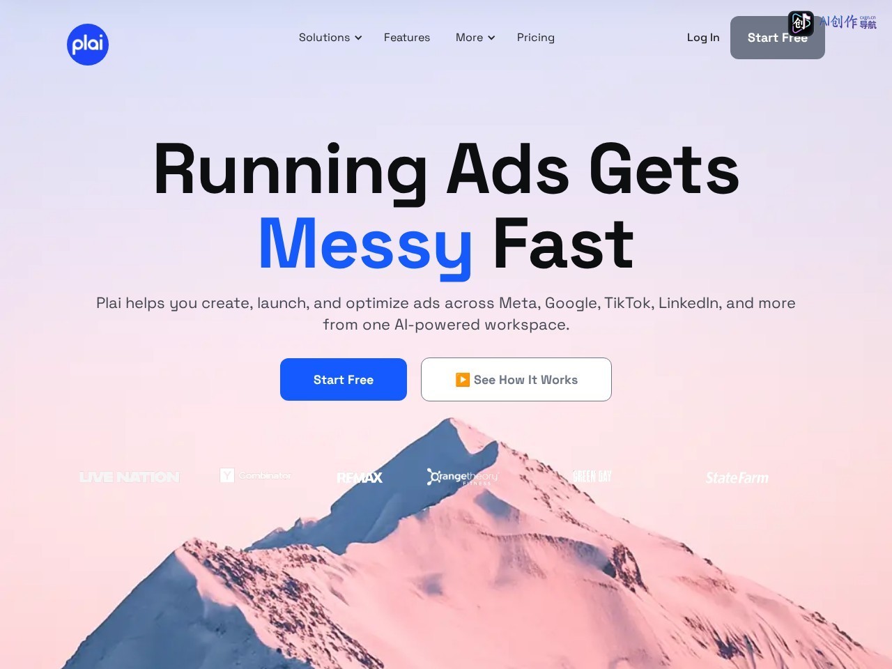Plai 网站截图