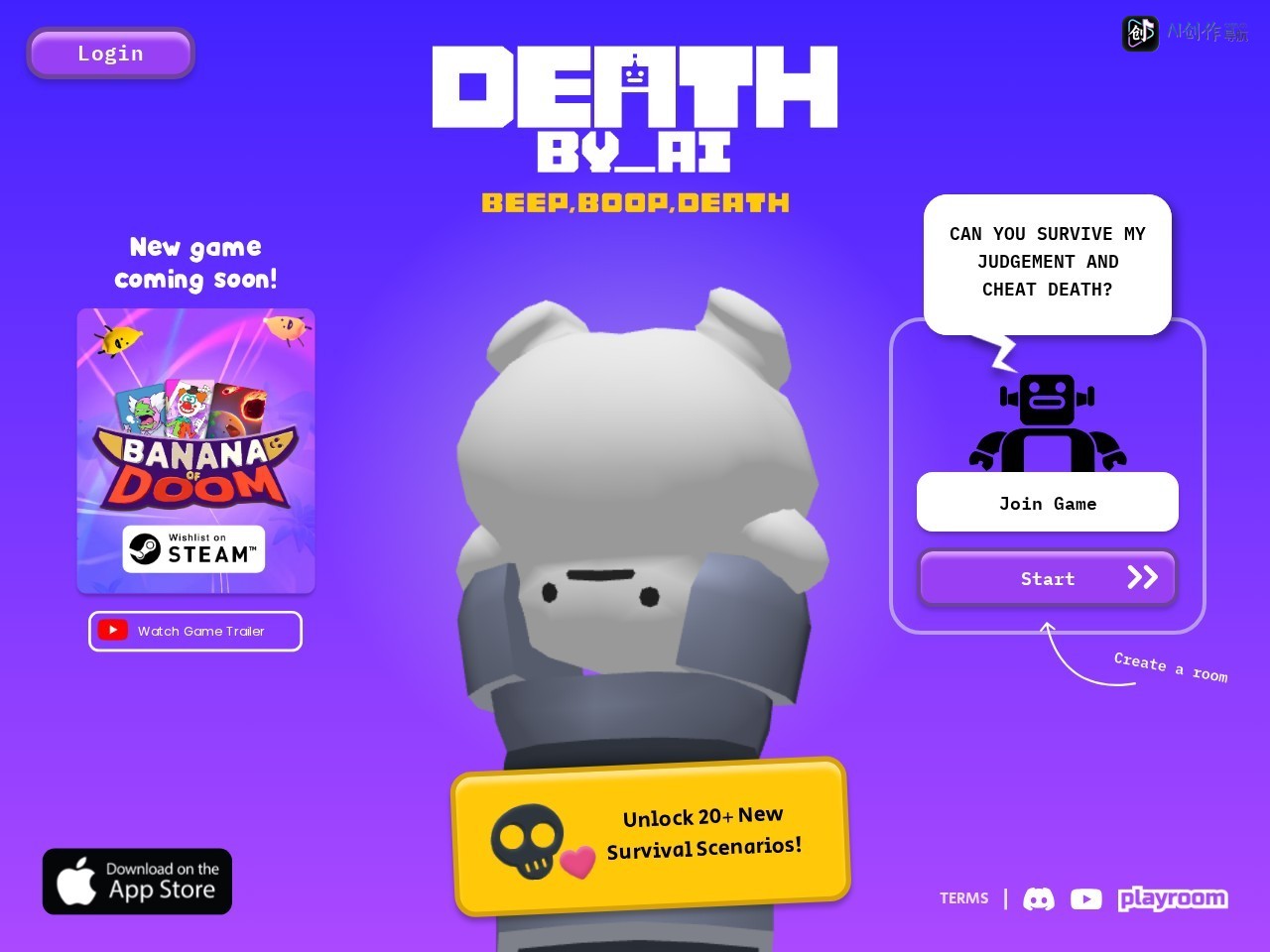 Death by AI 网站截图