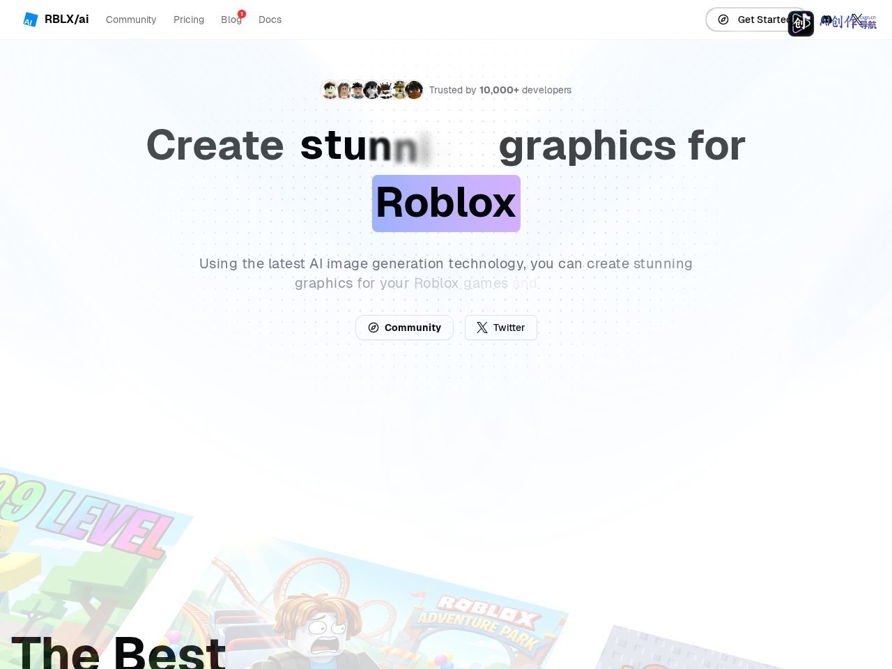 RBLX/ai 网站截图