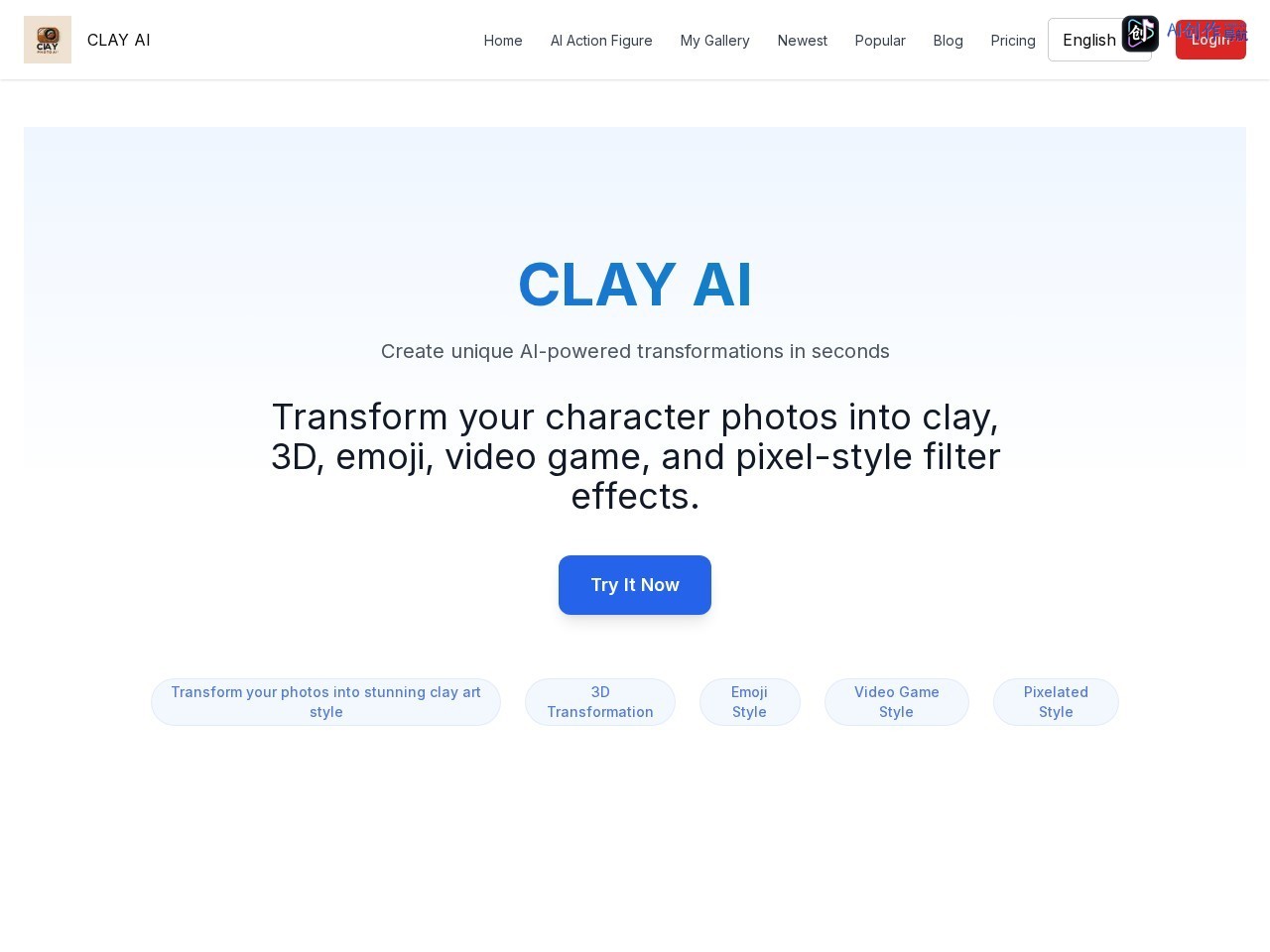 ClayAI.show 网站截图