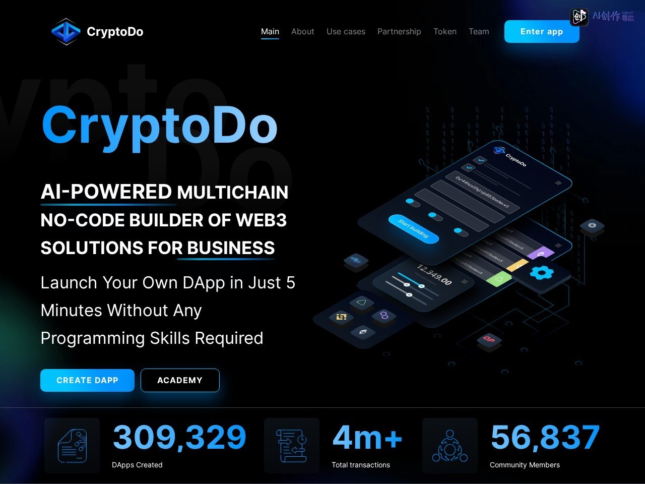 CryptoDo 网站截图