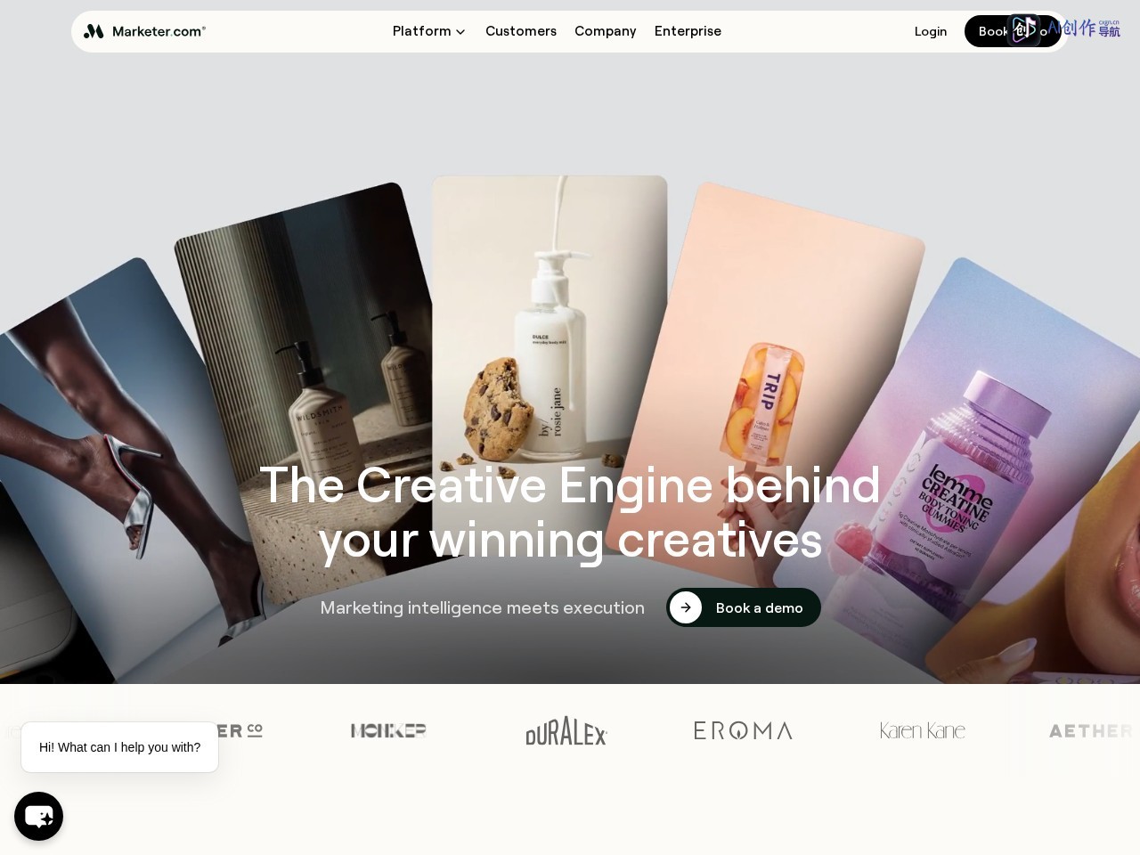 Marketer 网站截图