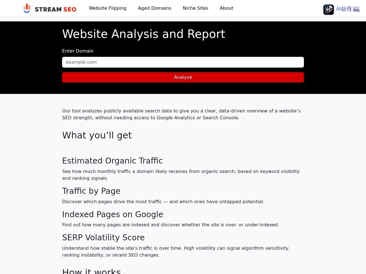 FolioFindr 网站截图