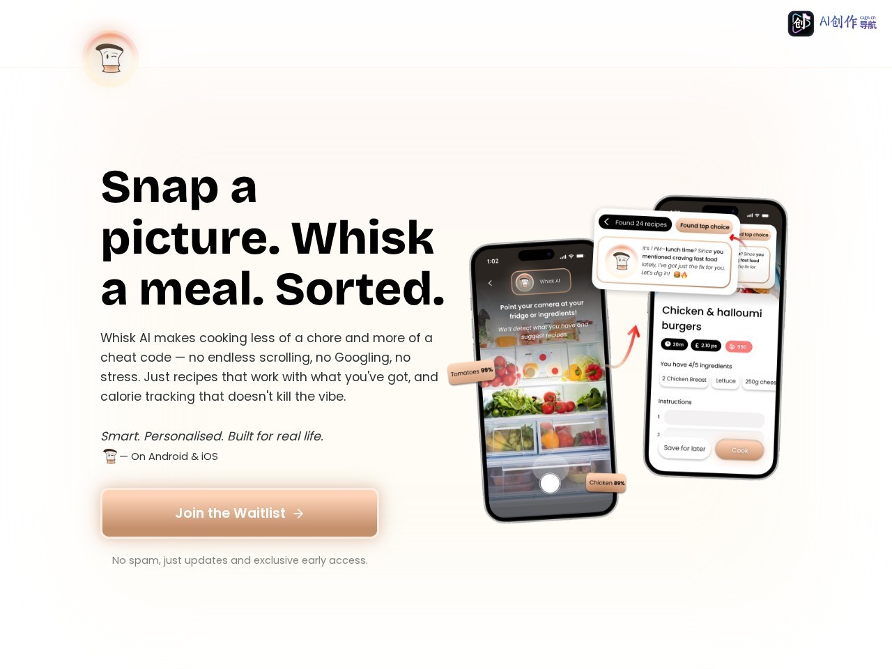 Whisk AI 网站截图