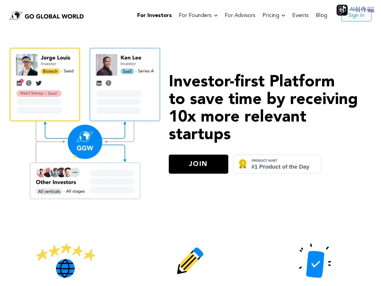 GoGlobal 网站截图