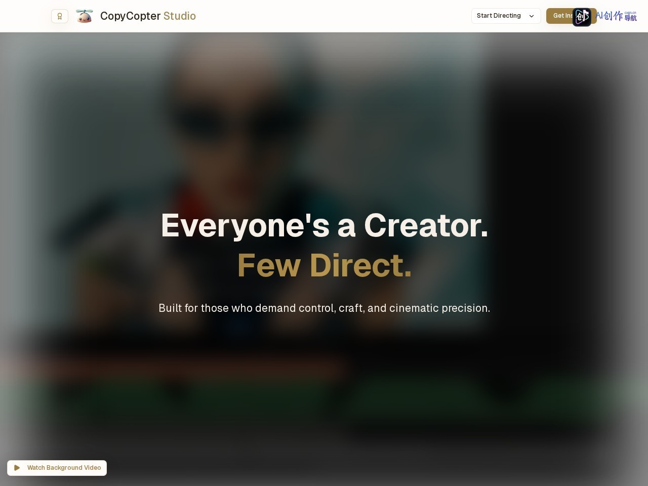 CopyCopter 网站截图