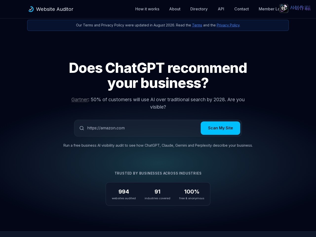 Website Auditor 网站截图