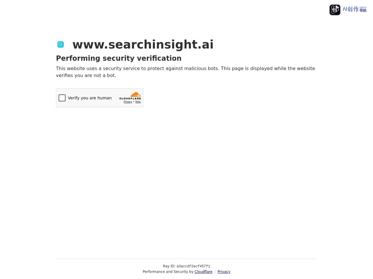 Search Insight AI 网站截图